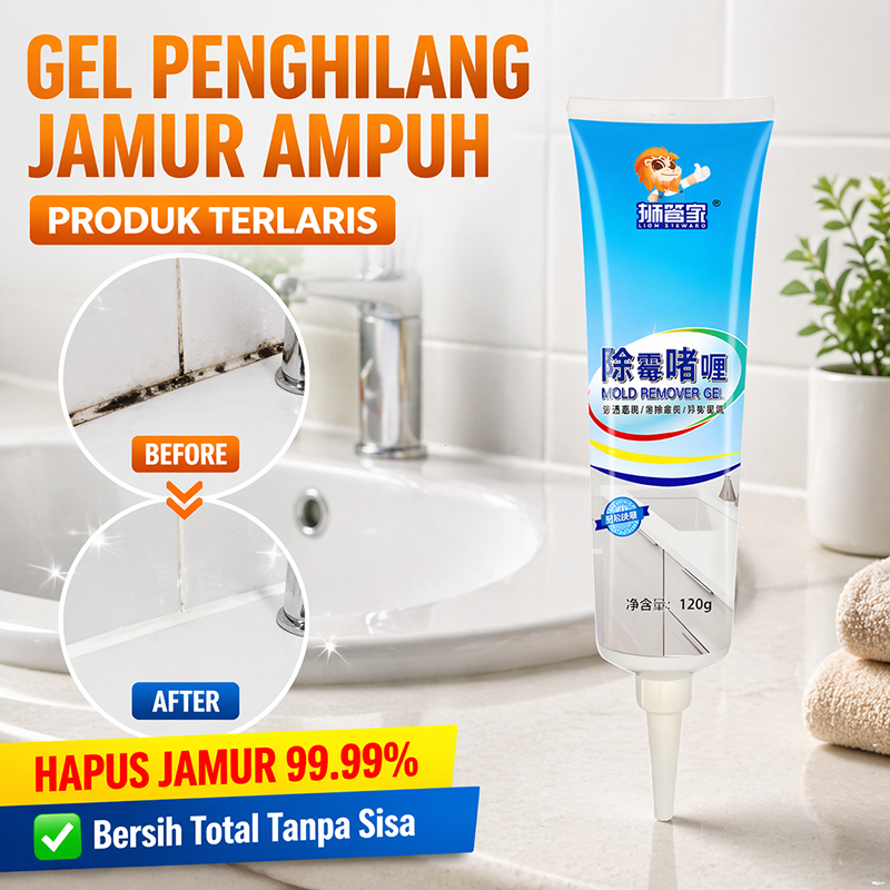 Penghilang Jamur Kamar Mandi Gel Pembersih Jamur Keramik Nat Keramik Dinding Anti Jamur Membandel Pe