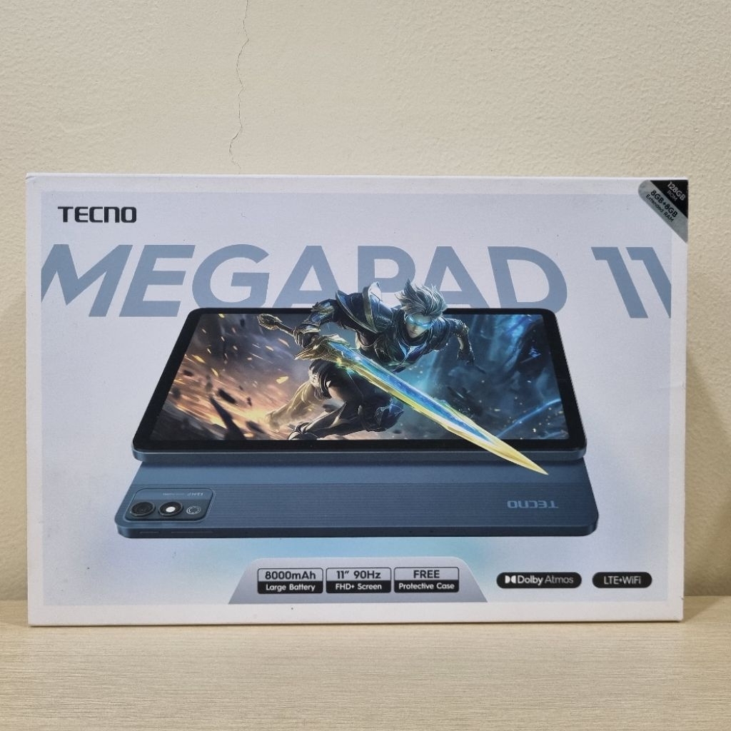 Tablet Tecno Megapad 11 LTE Ram 8 128GB