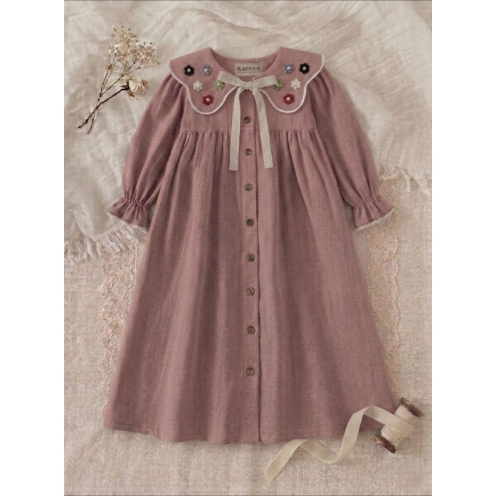 Sunny Dress Muslim (Dress muslim vintage, lucu) || KAIREE KIDS