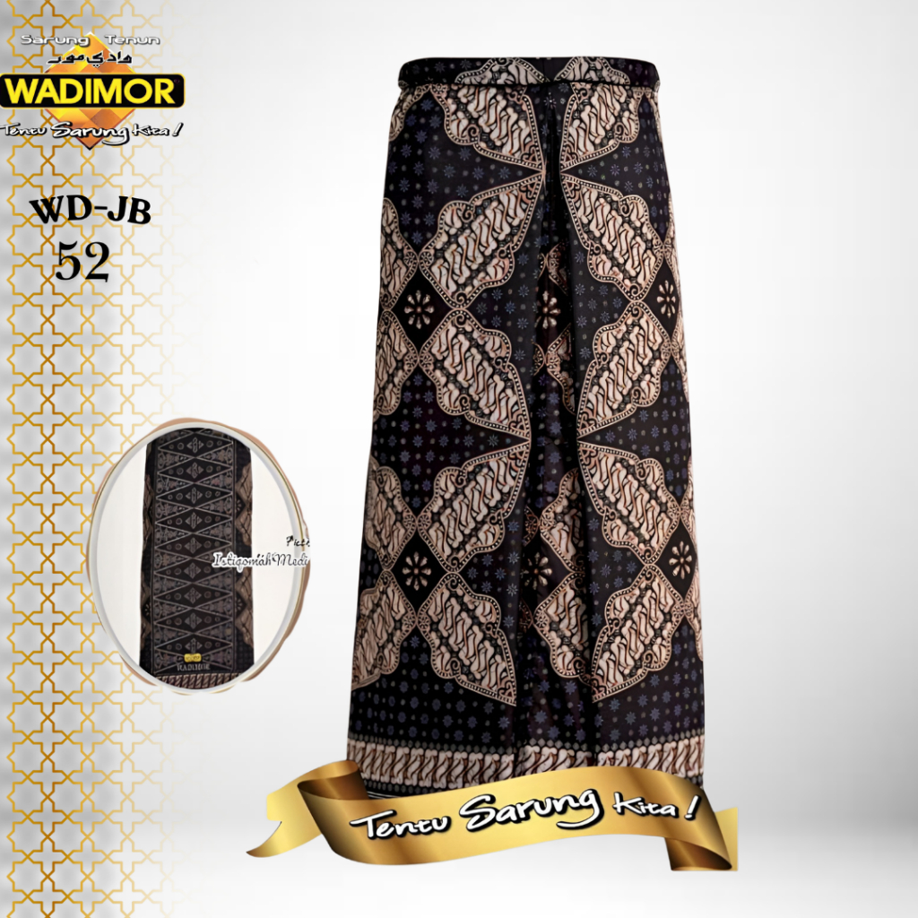Sarung Wadimor Original Batik Motif Jawa Sarung Pria Dewasa Premium Lembut Eksklusif