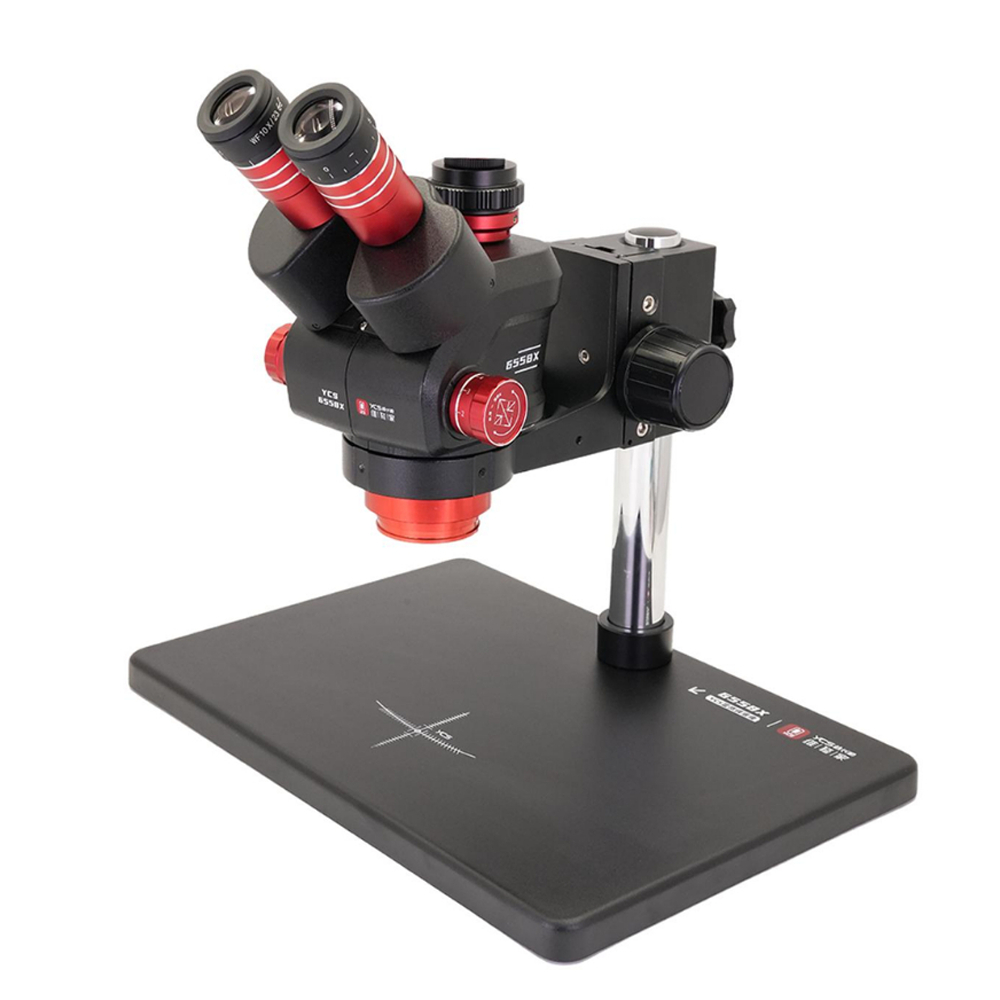 Mikroskop Stereo Trinokular YCS 6558X (0.5X CTV)