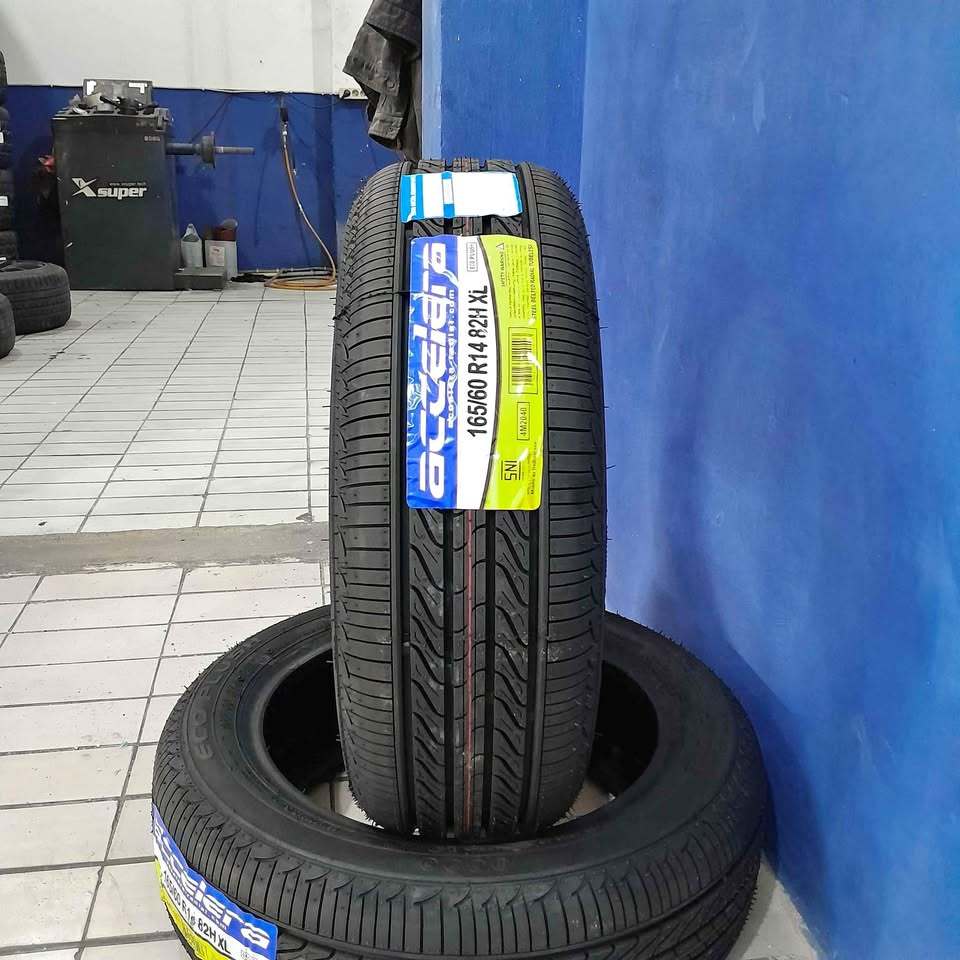 Ban mobil baru tubles  R14  165 60 accelera ecoplush ban ring 14 murah