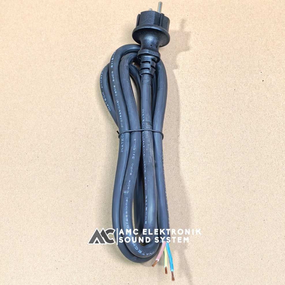 KABEL AC POWER INATECH 3X1,5 MM KUALITAS BAGUS