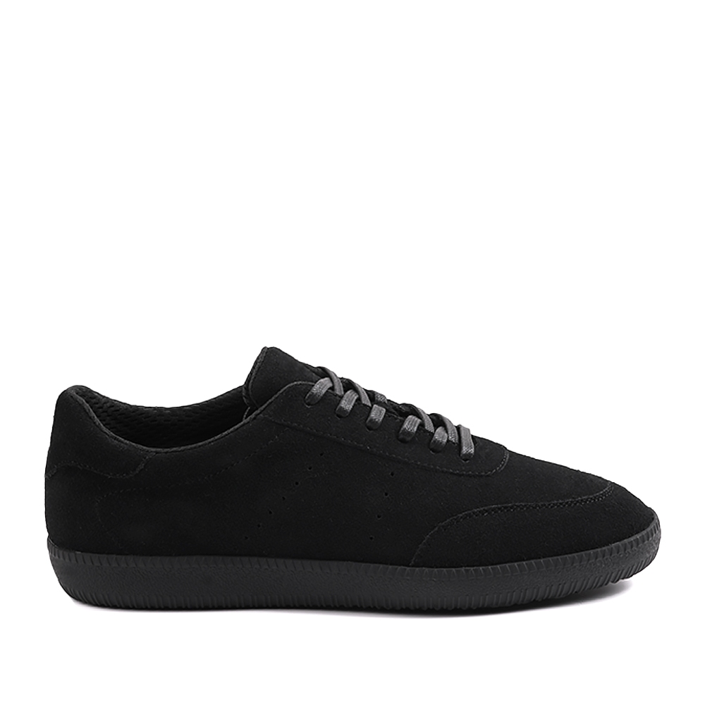 Prabu - Feli Black Sepatu Kulit Suede Sneakers Wanita