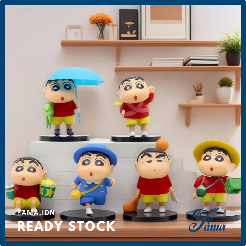 Blind Box Figure Crayon Shinchan - Kotak Buta Crayon Shinchan - Blind Box Random 1 PCS