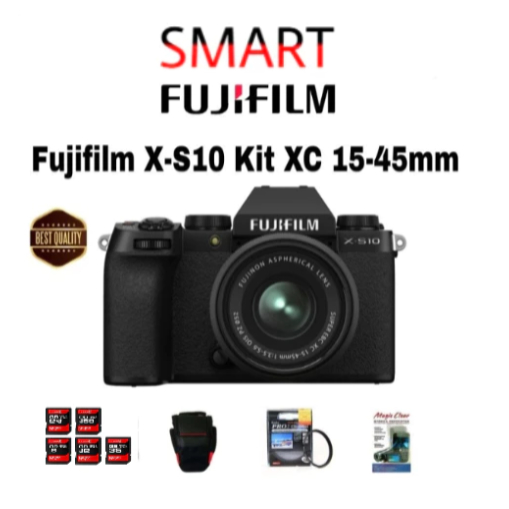 FUJIFILM X-S10 KIT 15-45MM / KAMERA FUJIFILM X-S10