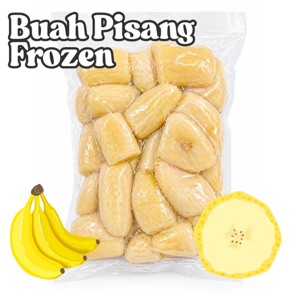 Pisang Sunpride Frozen 500gram/Pisang Sunpride Beku