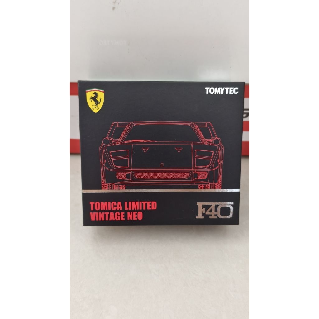 Tomica Limited vintage Ferrari F40 red 1/64