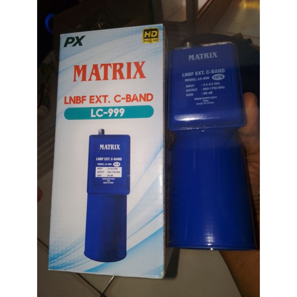 LNB MATRIX CBAND SINGLE C BAND PARABOLA JARING