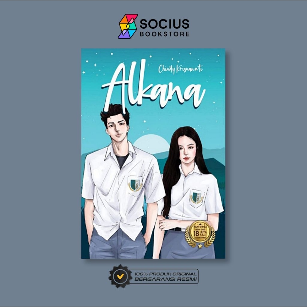 BUKU NOVEL [ ORIGINAL ] ALKANA - CHINDY KRISNAWATI - MAPLE BOOK - SOCIUS BOOKSTORE