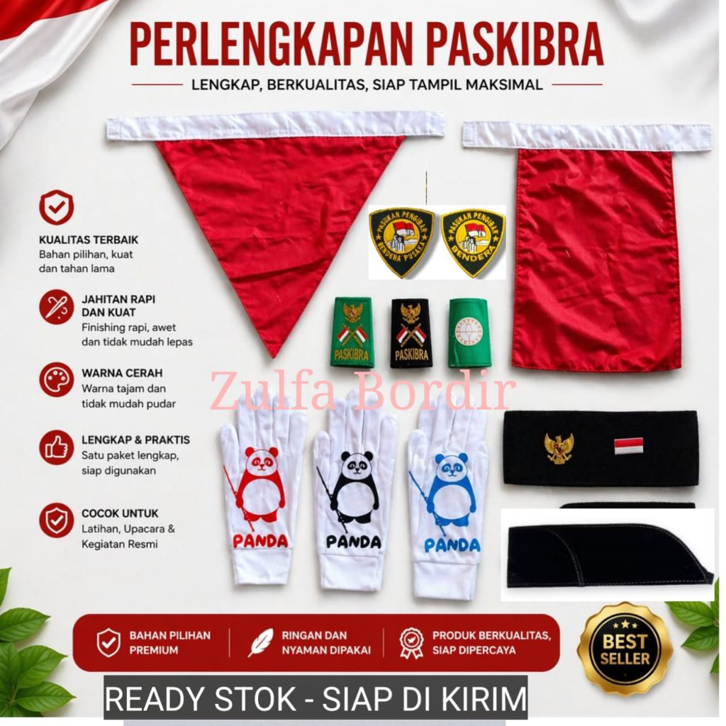 Perlengkapan Paskibra / Aksesoris Paskibra Upacara