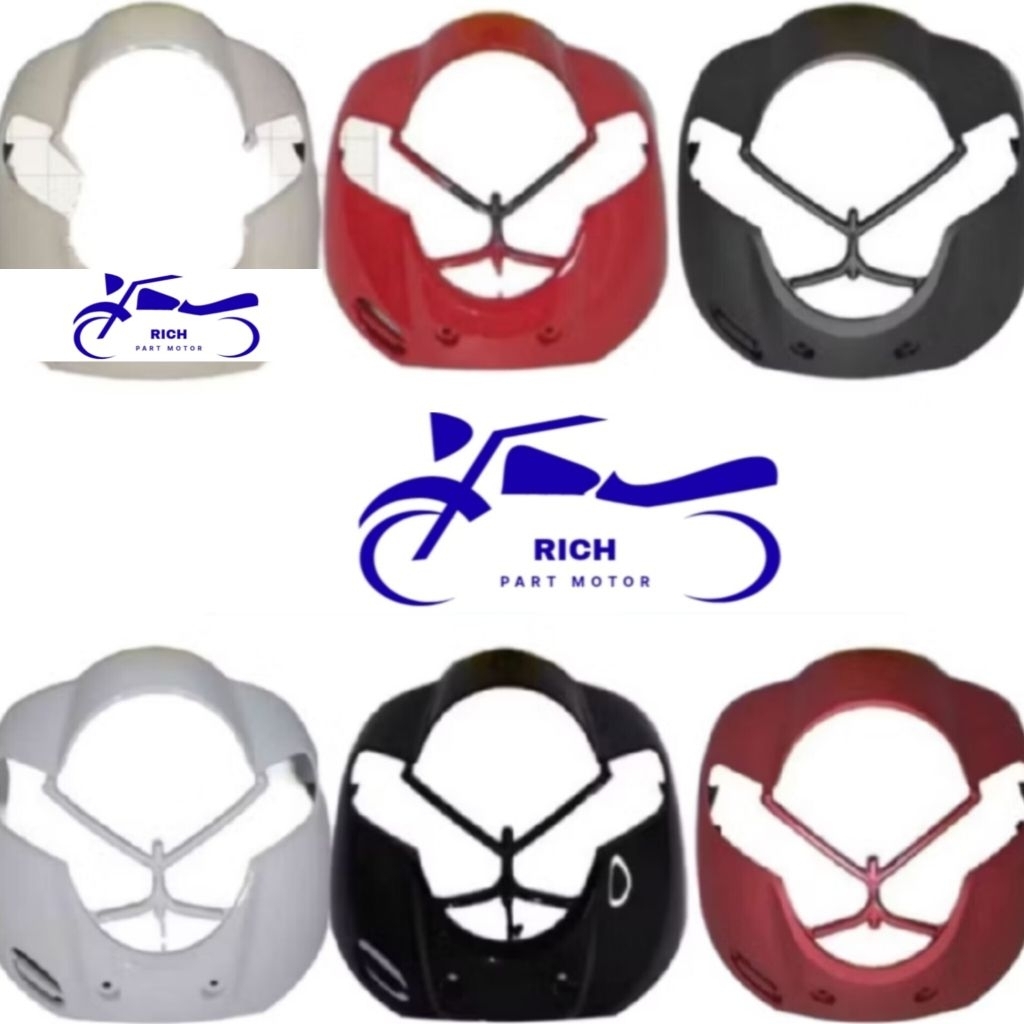 Tameng Depan Scoopy Fi 2017 2018 2019 Panel Lampu Cover Depan Scoopy Tameng Depan 2017-2019 Tameng S
