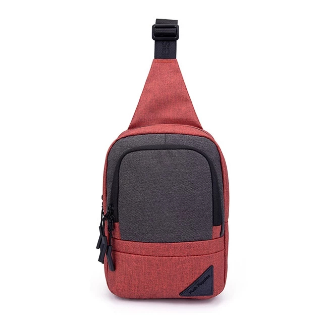 Tas Chest Bag Pria Hush Puppies RFID - Varick Chest Bag 2110