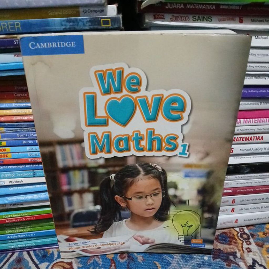 BUKU WE LOVE MATHS 1