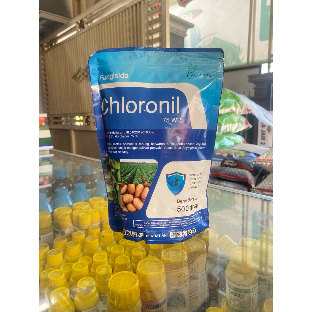 Fungisida CHLORONIL 75WP 500gram Agritim