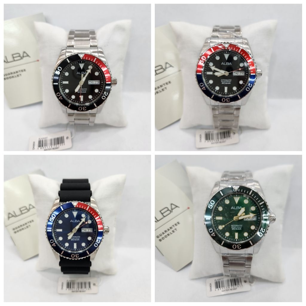 Alba AL4425 AL4291 AL4293 AL4287 PEPSI COKE HULK Automatic Original Garansi Resmi