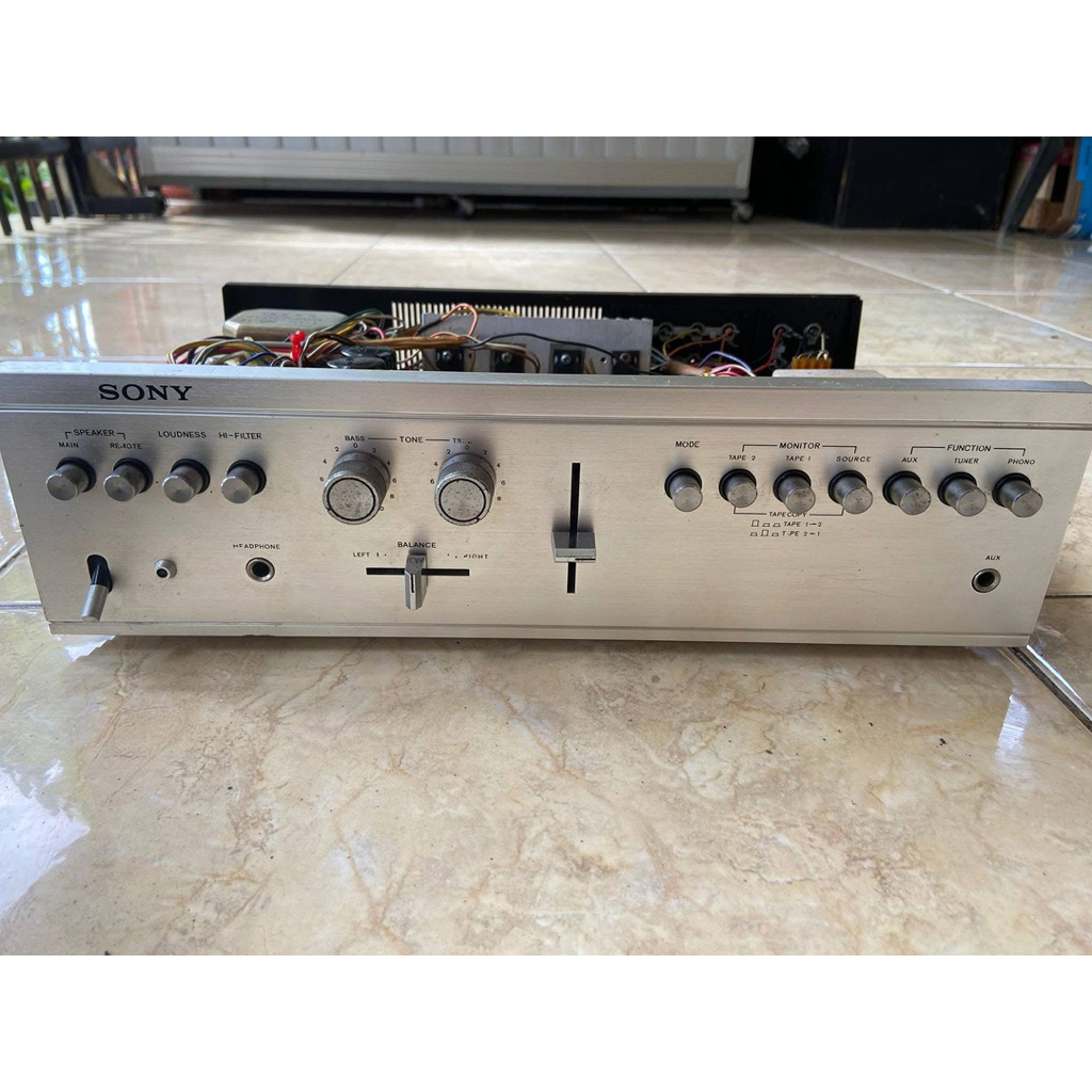 Integrated Amplifier sony Ta 1066 1970