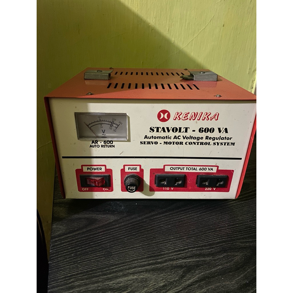 Stavolt Motor KENIKA 600VA ( Second )