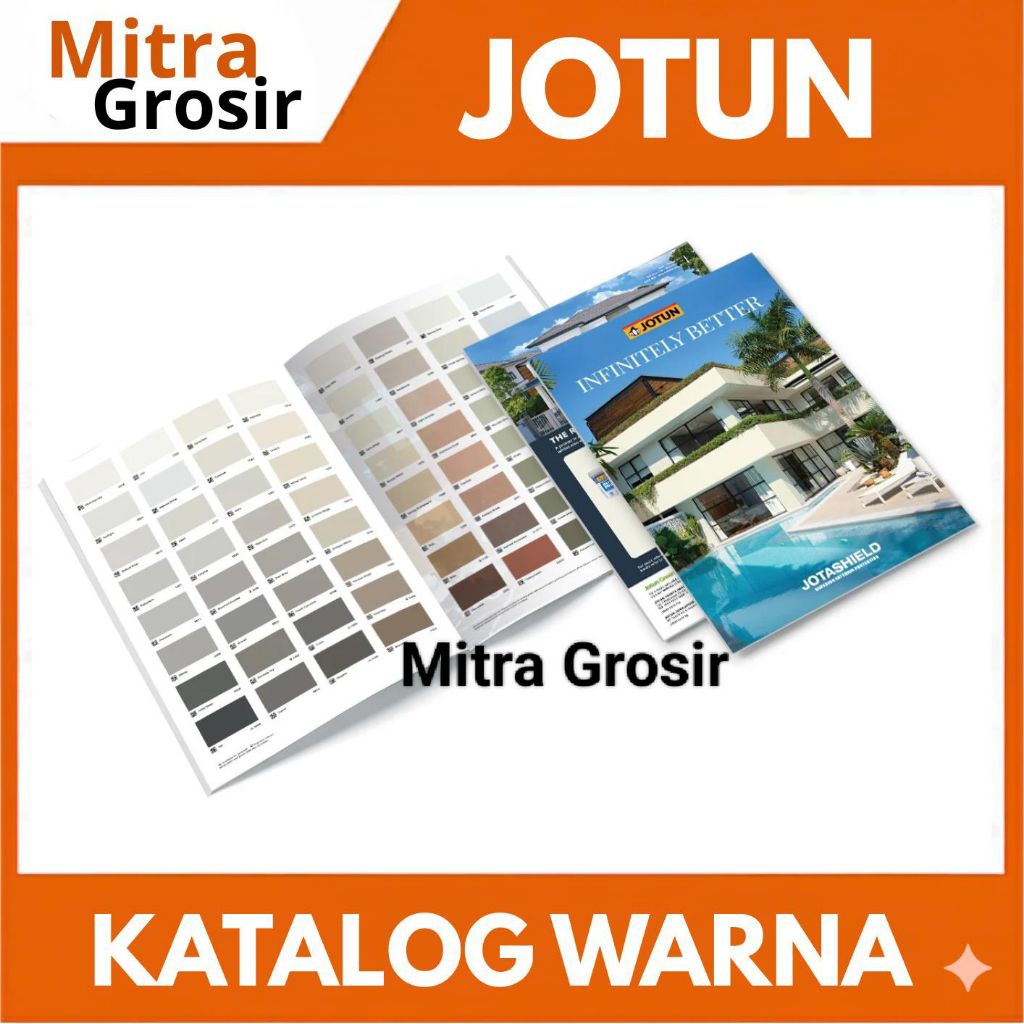 KATALOG WARNA CAT JOTUN INTERIOR DAN EKSTERIOR TERBARU