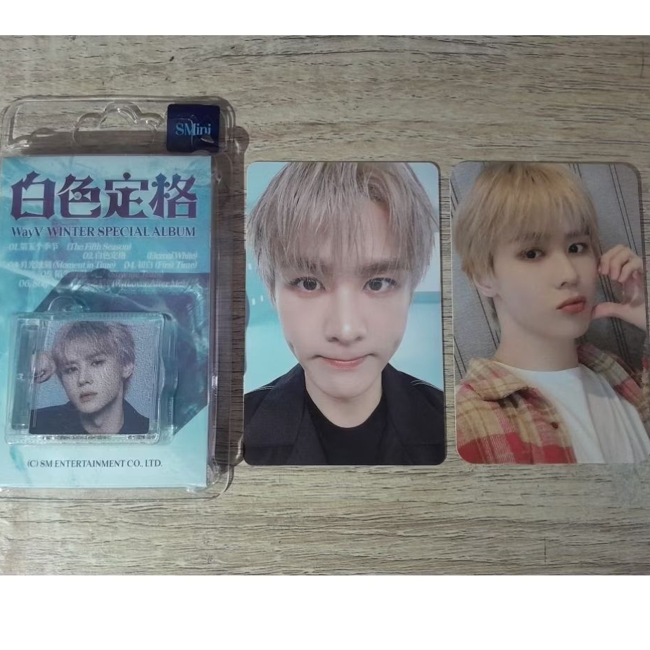 KUN SET SMINI ETERNAL WHITE WAYV + POB