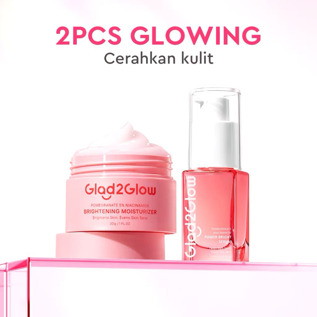 Paket Skincare Glad2Glow - 2in1 Glowing