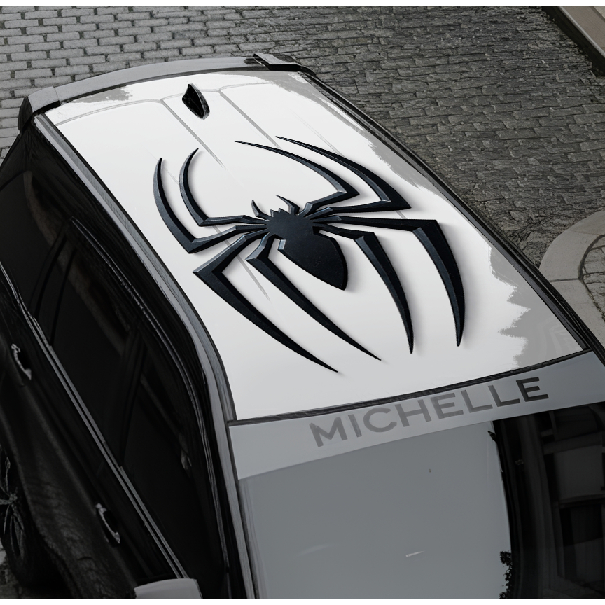 Stiker Decal Atap Mobil Custom Logo Super Hero - Bola – Stiker Roof Wrap Variasi Anti Gores