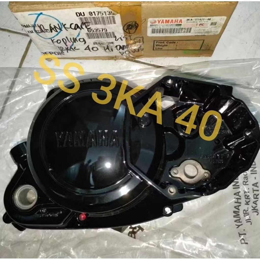 cover crankcase blok bak kanan klos kopling rxking rx king kode 40 41 origional 3ka e5421 40