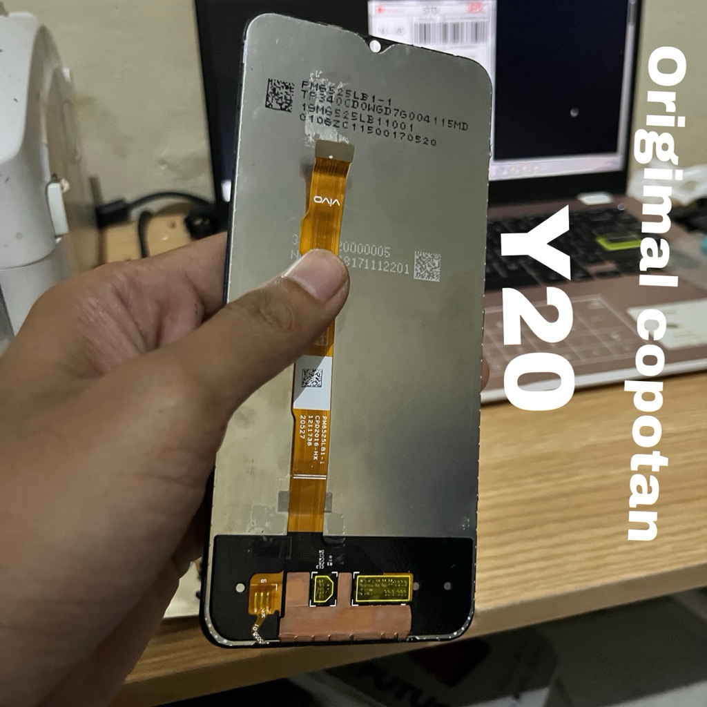 LCD Touchscreen Vivo Y20 Original Copotan 100% Asli Vivo Normal