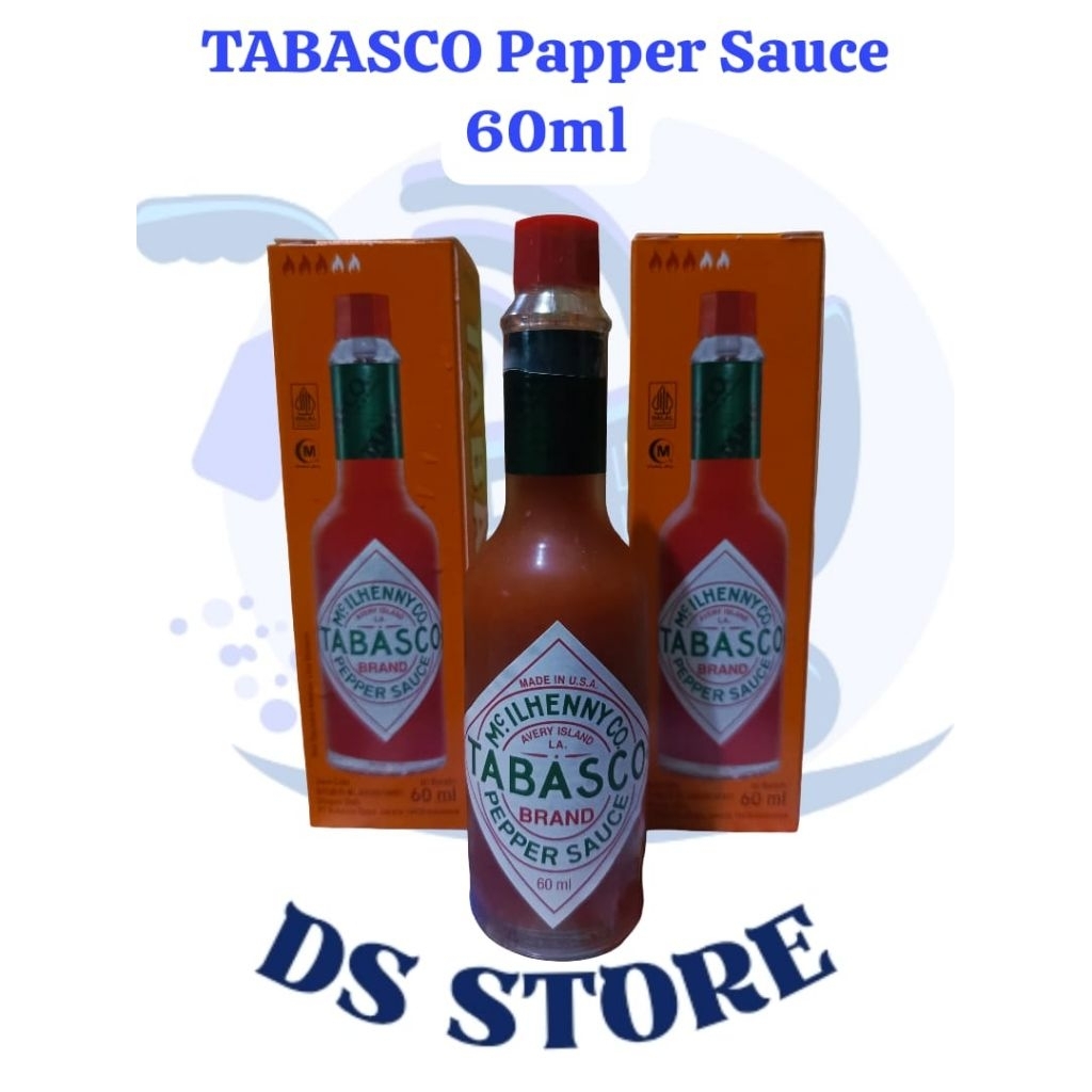 Tabasco Brand Red Pepper Sauce 60 ml / saus lada merah original