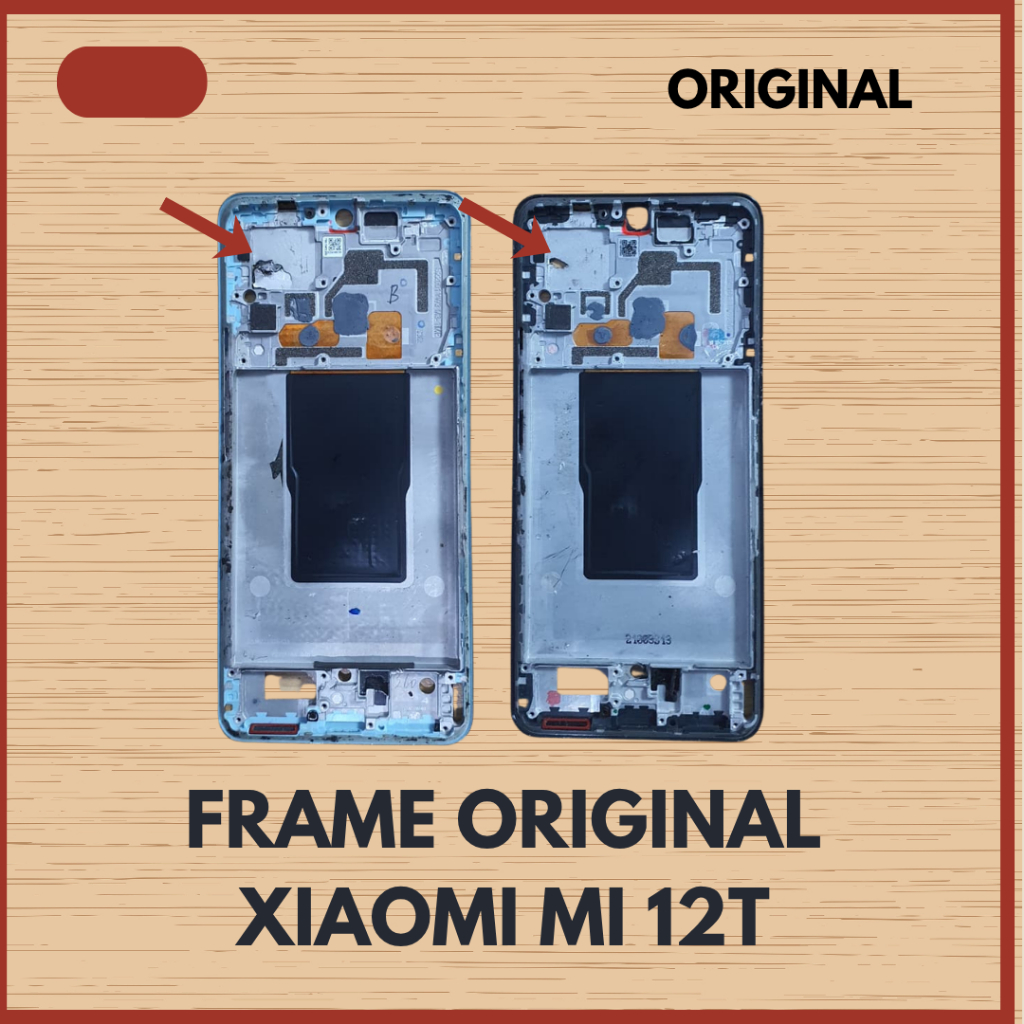 FRAME XIAOMI MI12T MI 12T ORIGINAL COPOTAN MINUS