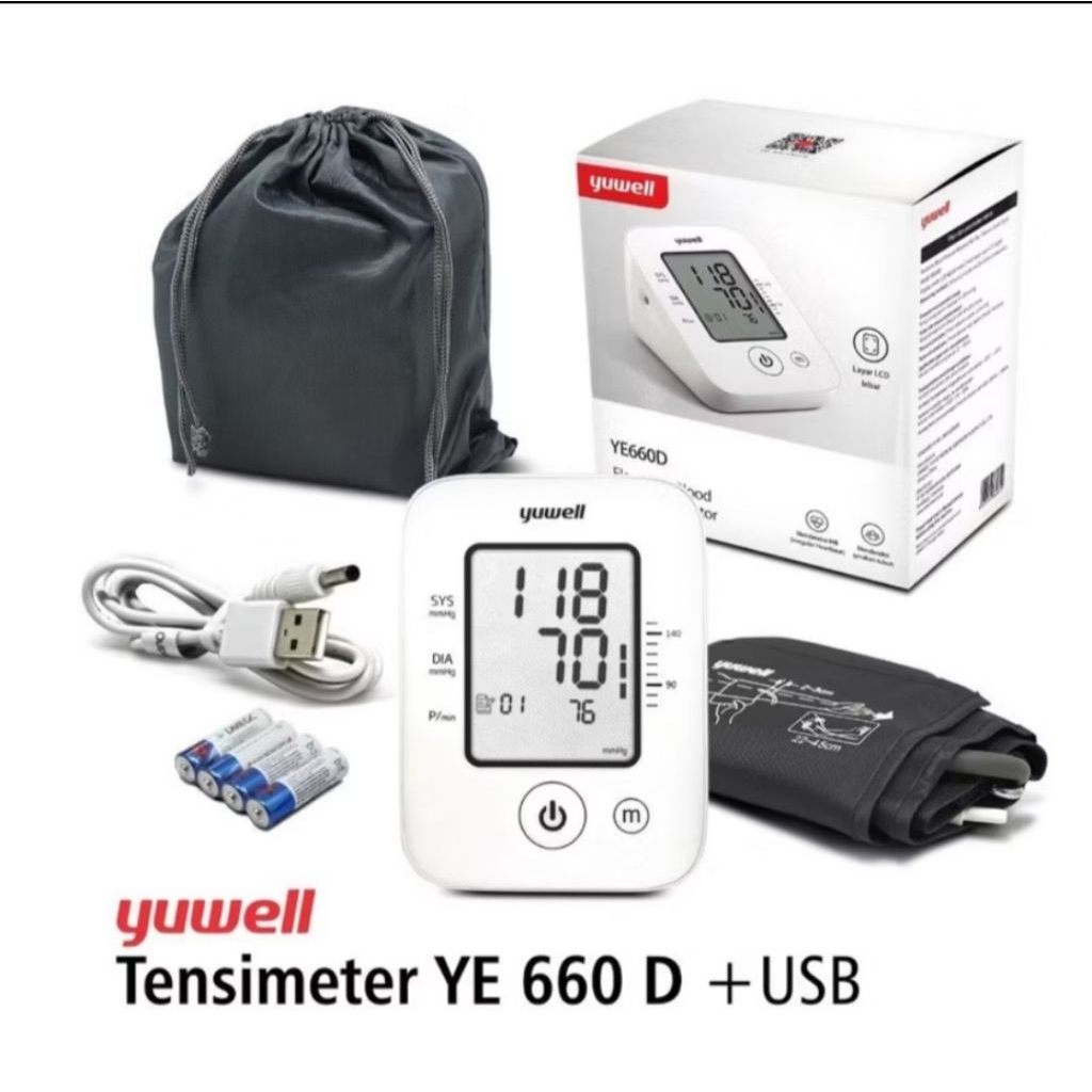 Tensimeter yuwell YE660D+ USB