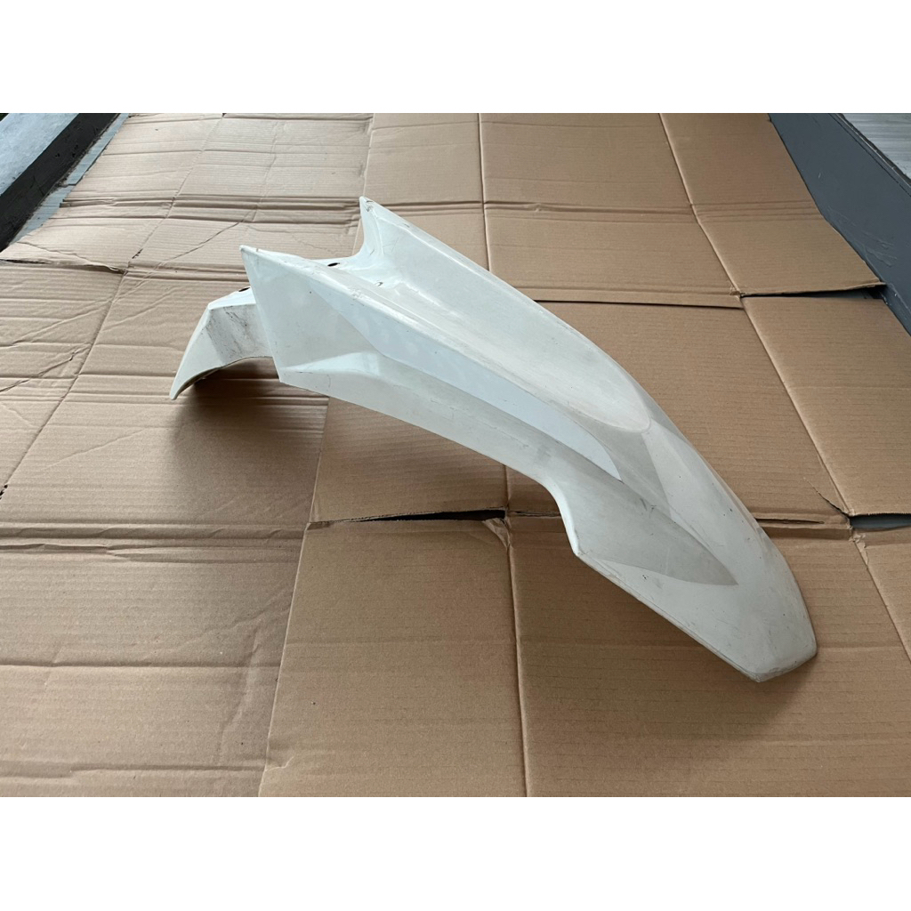 SPAKBOR DEPAN CRF 150 L ORIGINAL HONDA WARNA PUTIH