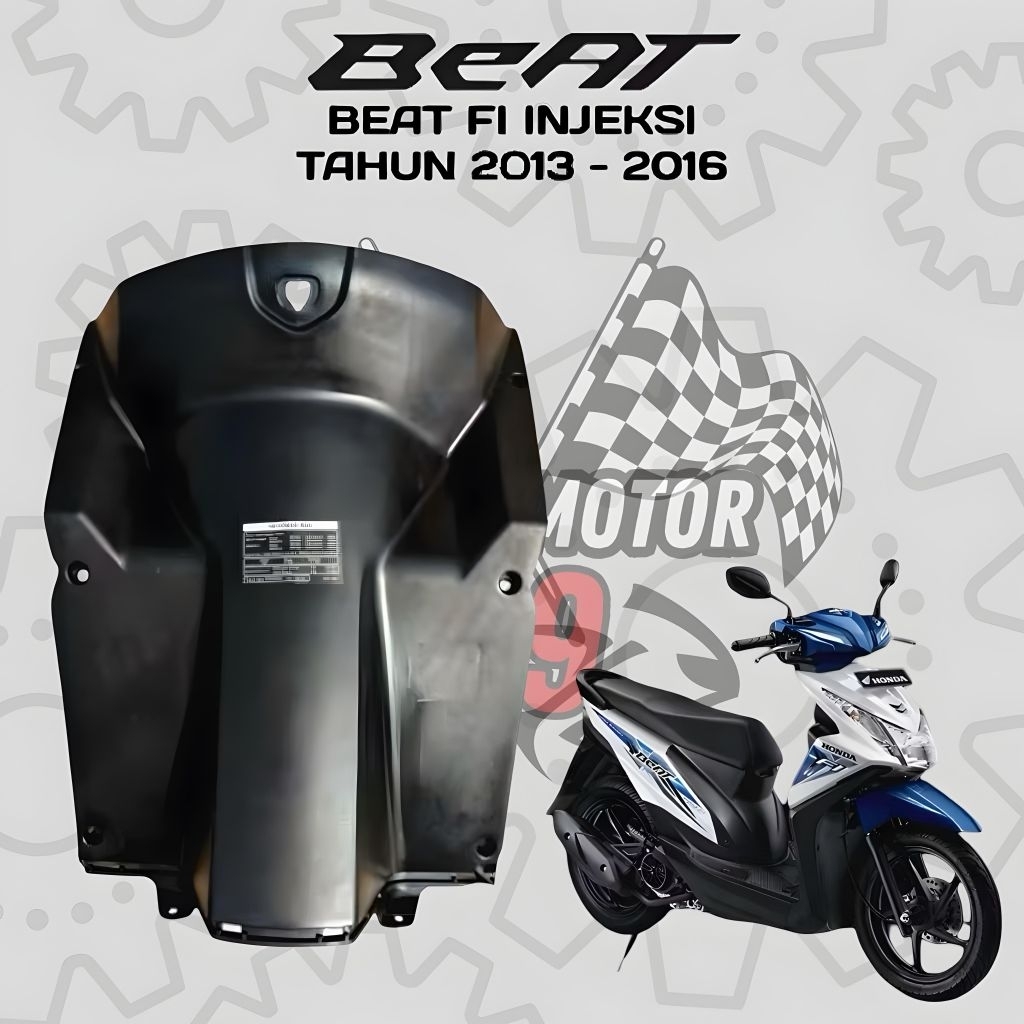 Dek kunci bawah Motor Honda BeAT FI Tahun 2013 - 2015 Stater Halus Stater Kasar Cover Body Kasar Bea