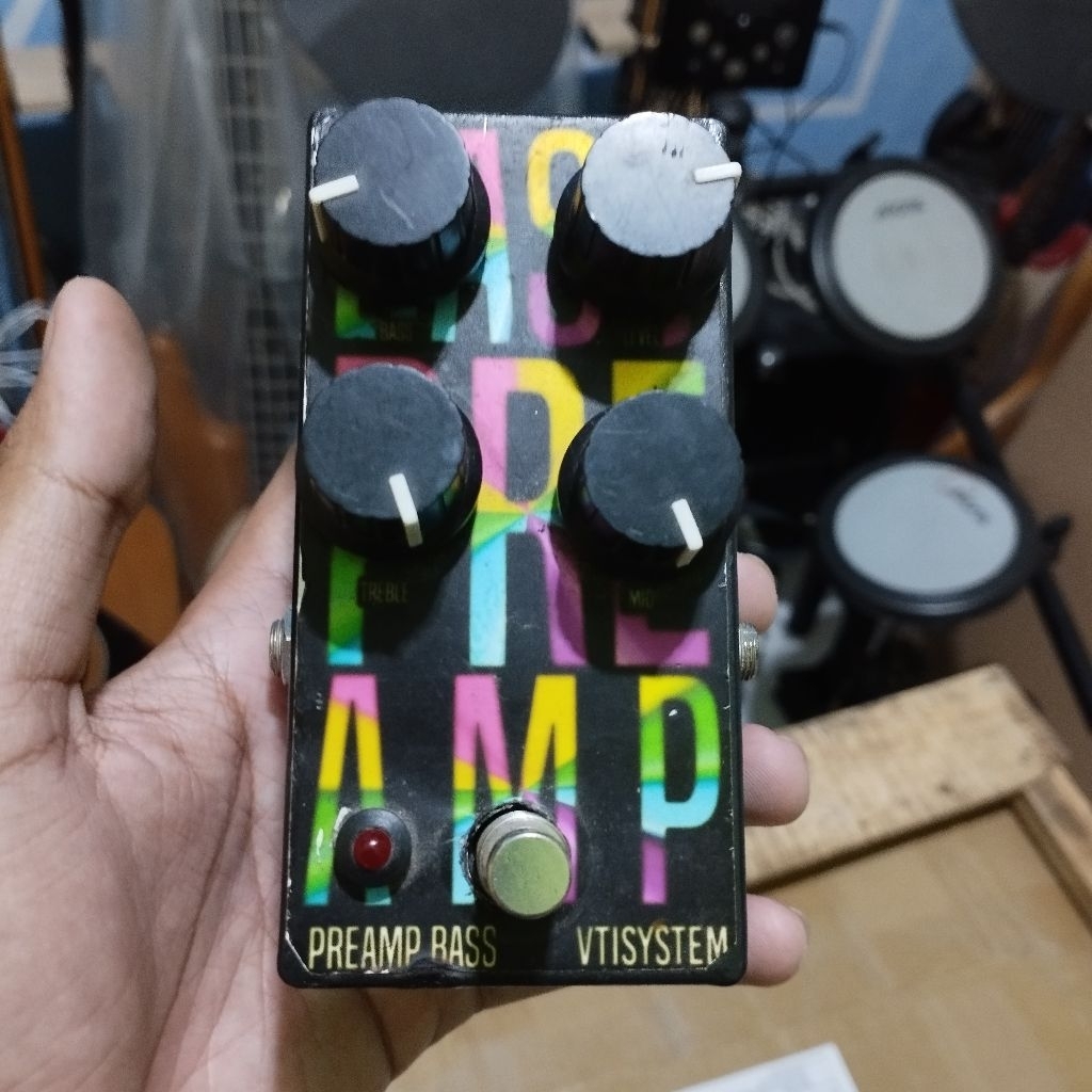 EFEK GITAR BASS VTISYSTEM PREAMP BASS SECOND
