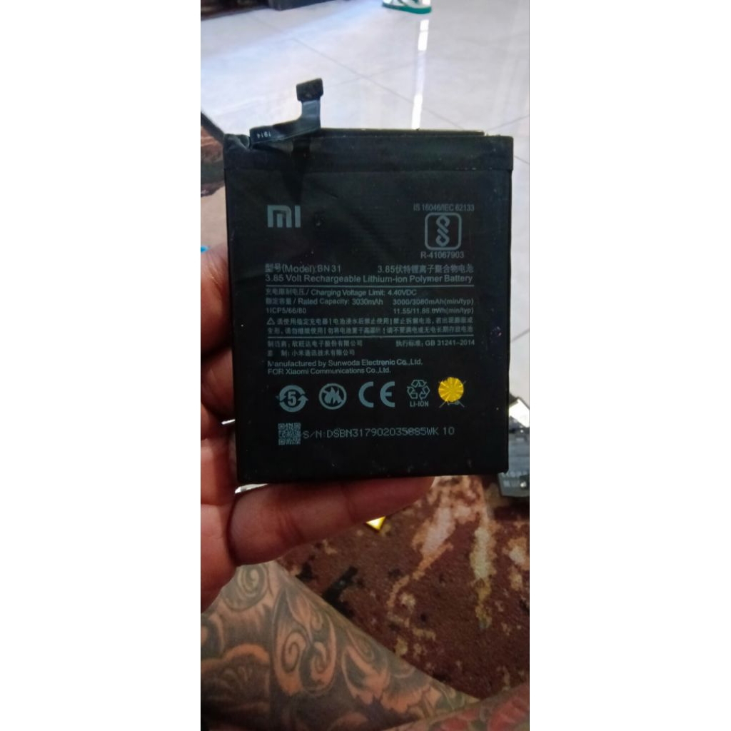 Baterai MI A1