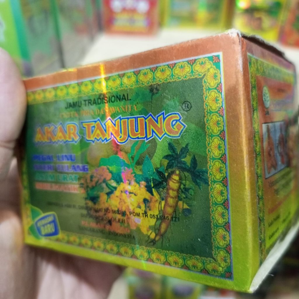 akar tanjung serbuk