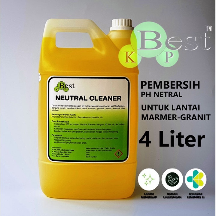 Neutral Cleaner (best) Untuk Lantai Marmer Dan Keramik