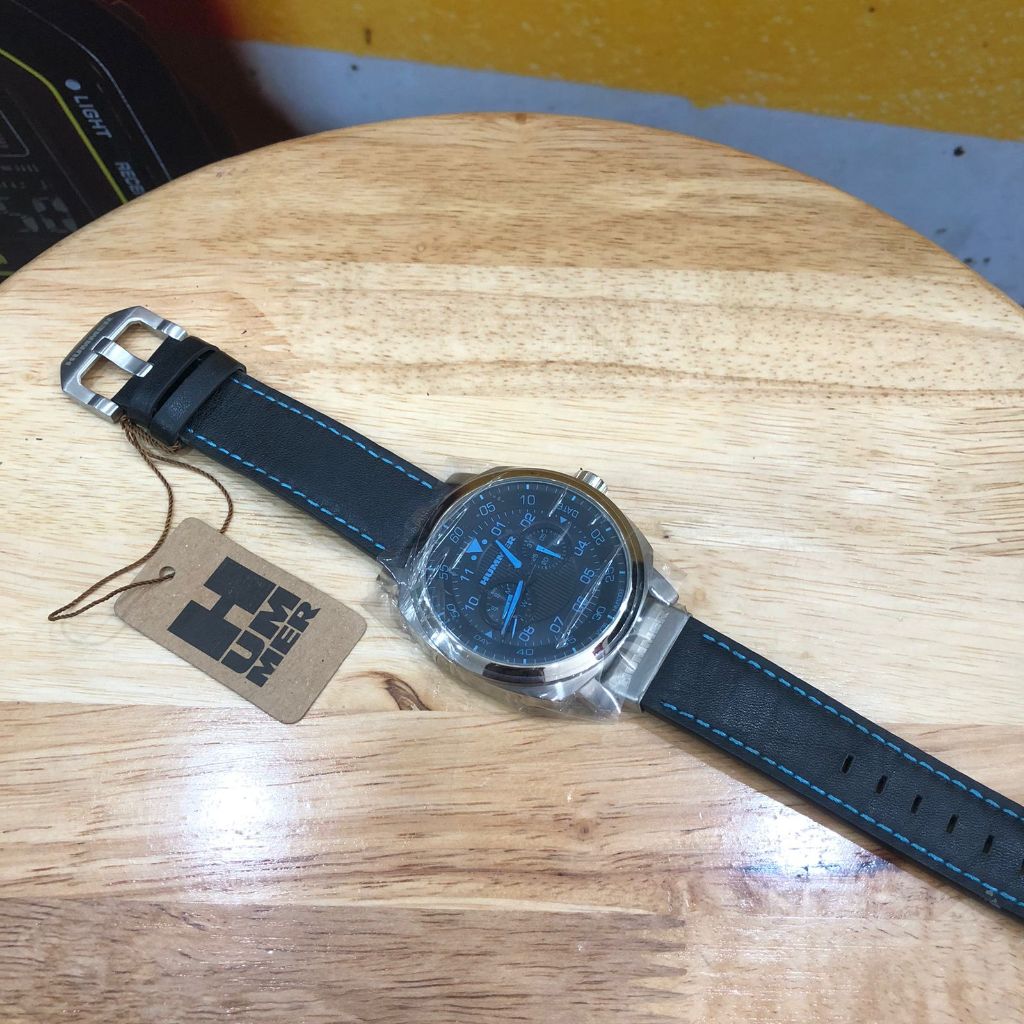 Jam Tangan Pria HUMMER tali kulit HM1003-1344M
