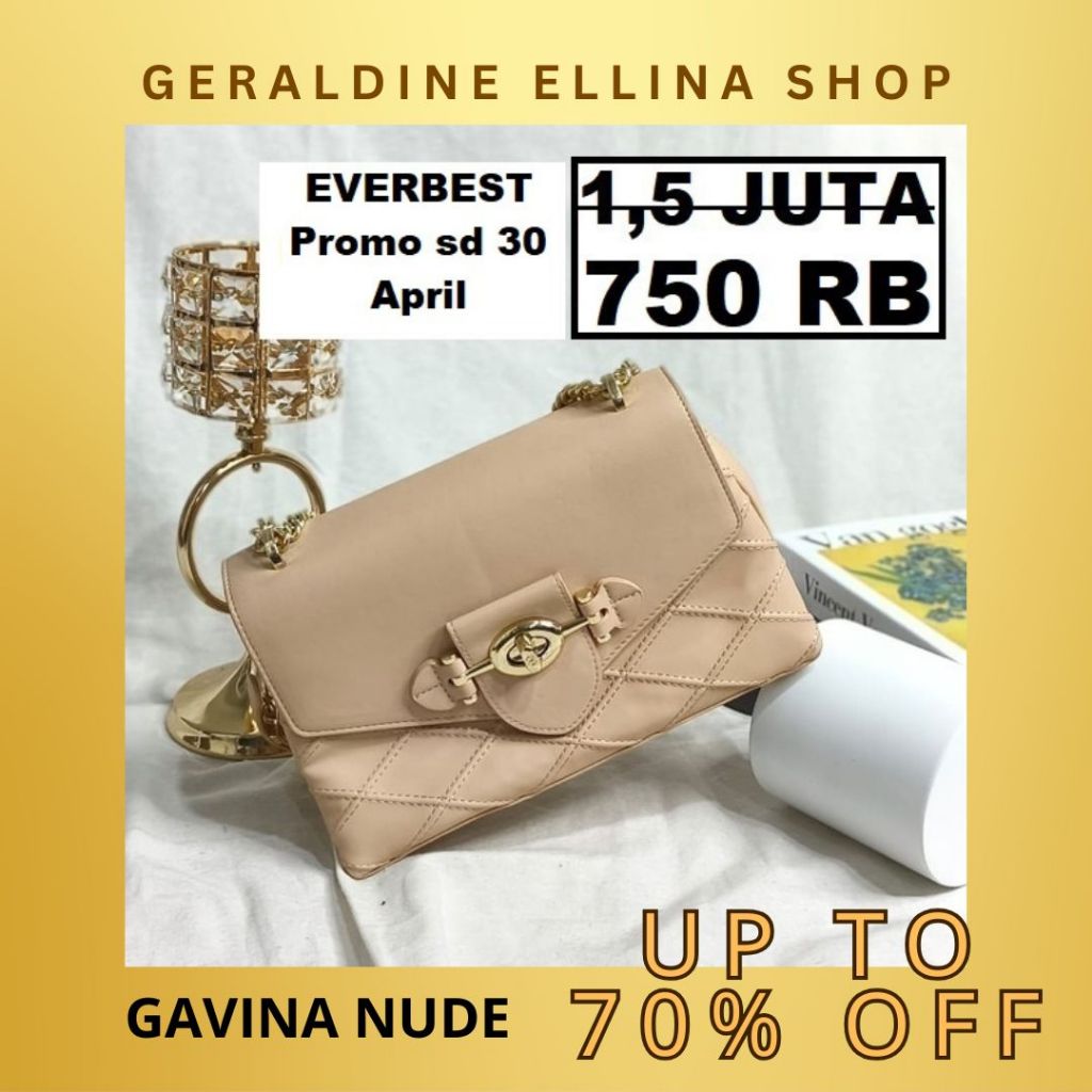 Tas selempang EVERBEST Wanita perempuan ORIGINAL SALE Seri GAVINA