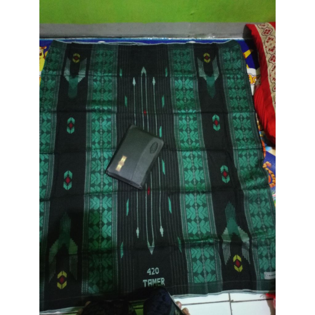 sarung tamer 420 full sutra kondisi second sangat aman untuk di pakai
