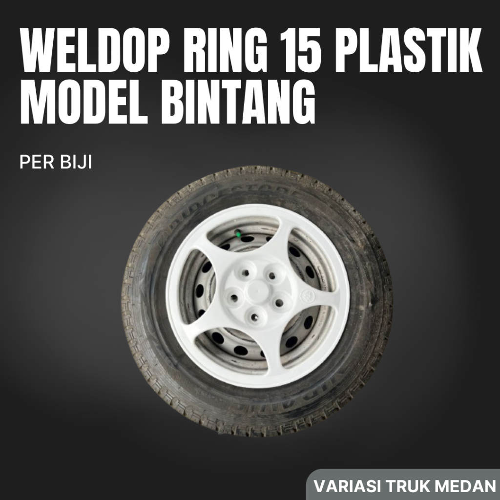WELDOP RING 15 PLASTIK MODEL BINTANG
