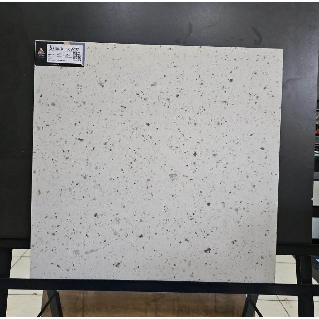 GRANITE LANTAI 60X60 ANUVA WHITE | MATTE BY ARNA