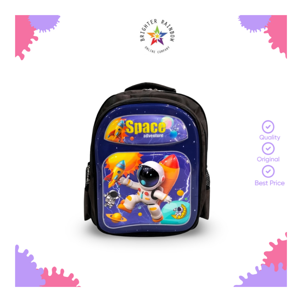 Tas Reboner 32020 Ransel Anak Laki-Laki Motif Space