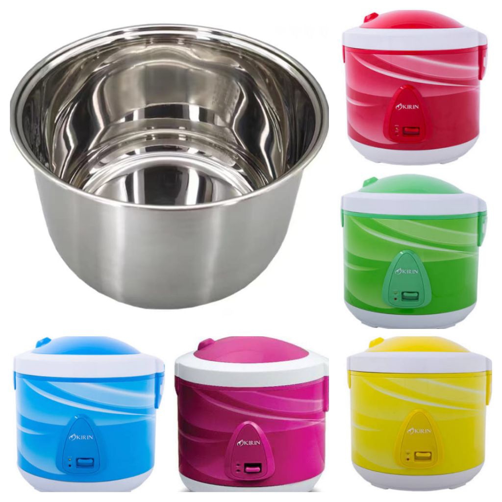 (PANCI NYA SAJA) Innerpot Panci Stainless Steel Untuk Magic Com Kirin KRC 159Ini adalah Panci Stainl