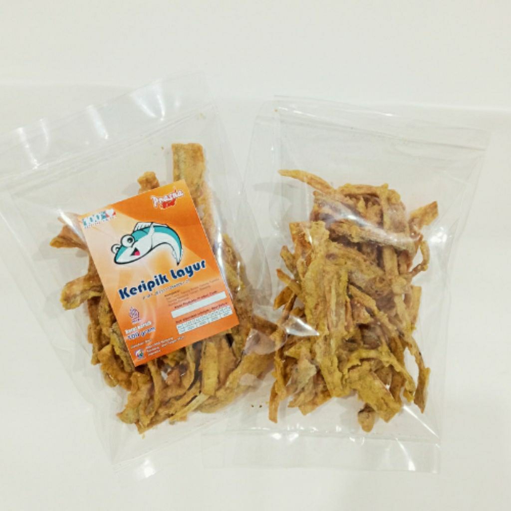 KERIPIK IKAN LAYUR 100 GRAM