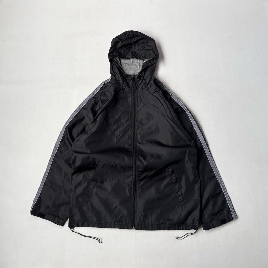 Jungle Storm Windbreaker Jacket Black