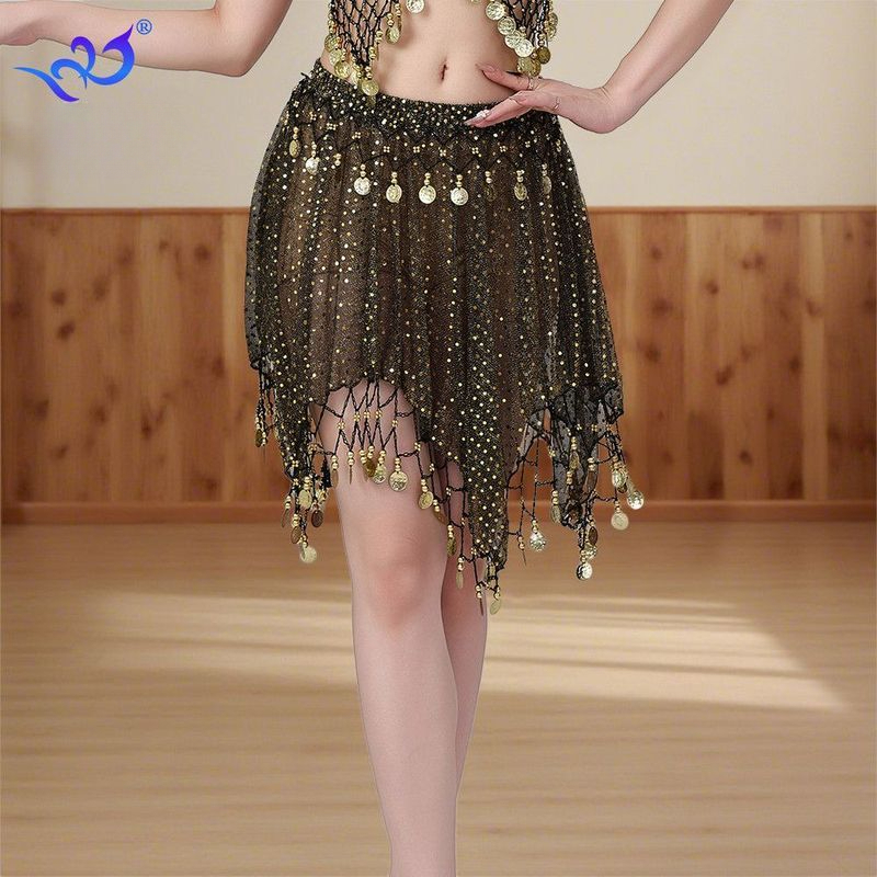Belly Dance Skirt Sequin Stage Performance Skirt Performance Costume