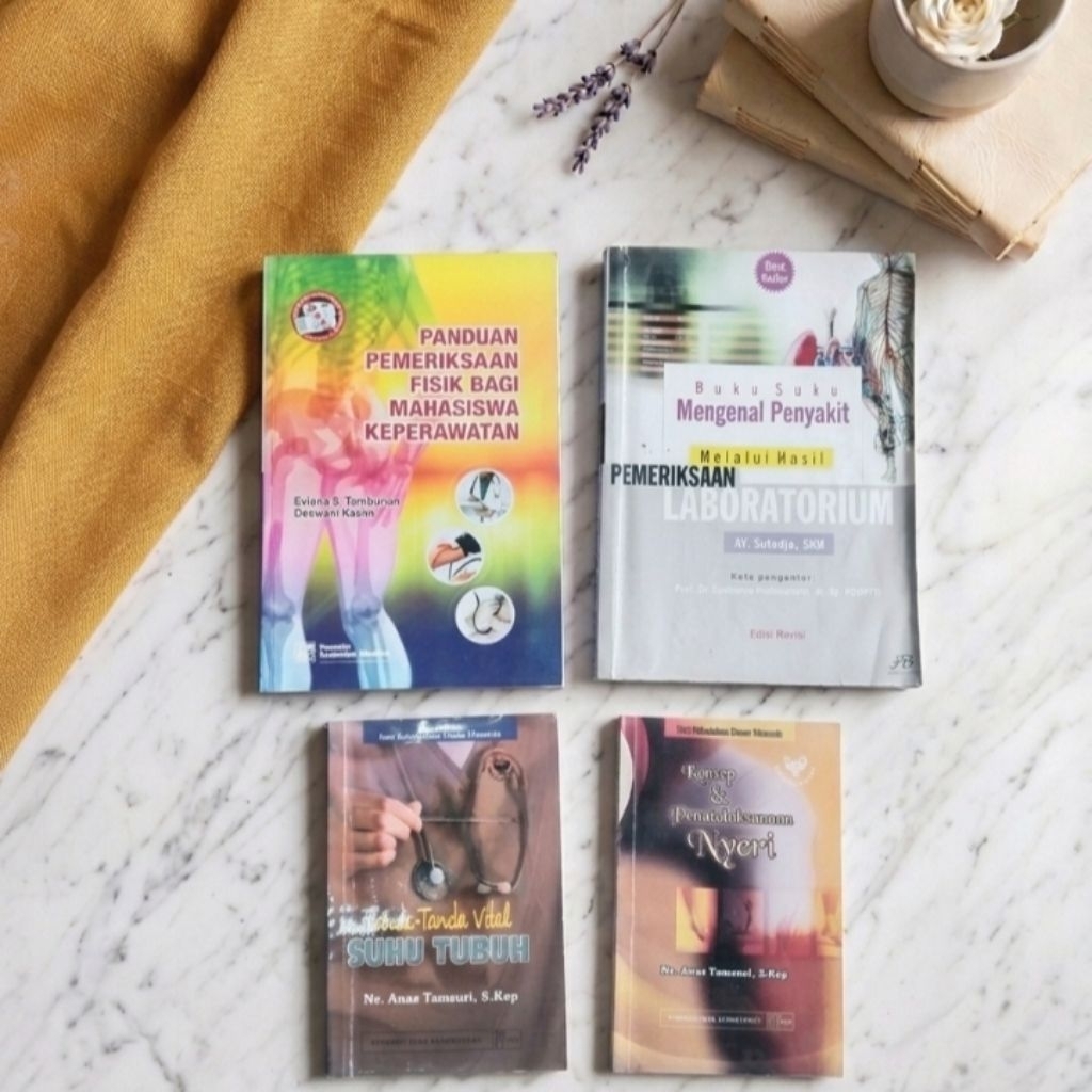 Preloved Paket Buku Keperawatan Pemeriksaan Fisik