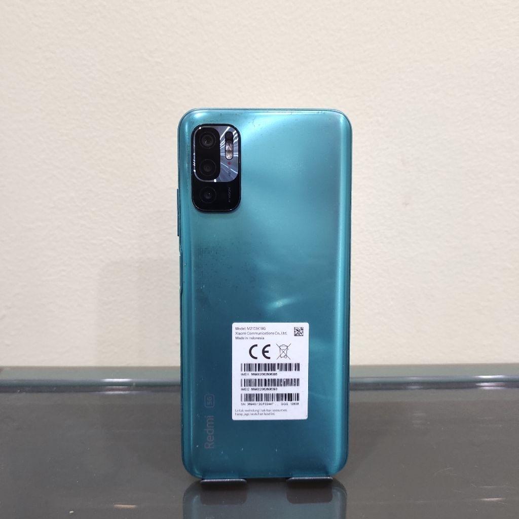 Handphone Xiaomi Redmi Note 10 5G Ram 8 128 GB (Batangan, Tanpa Charger)