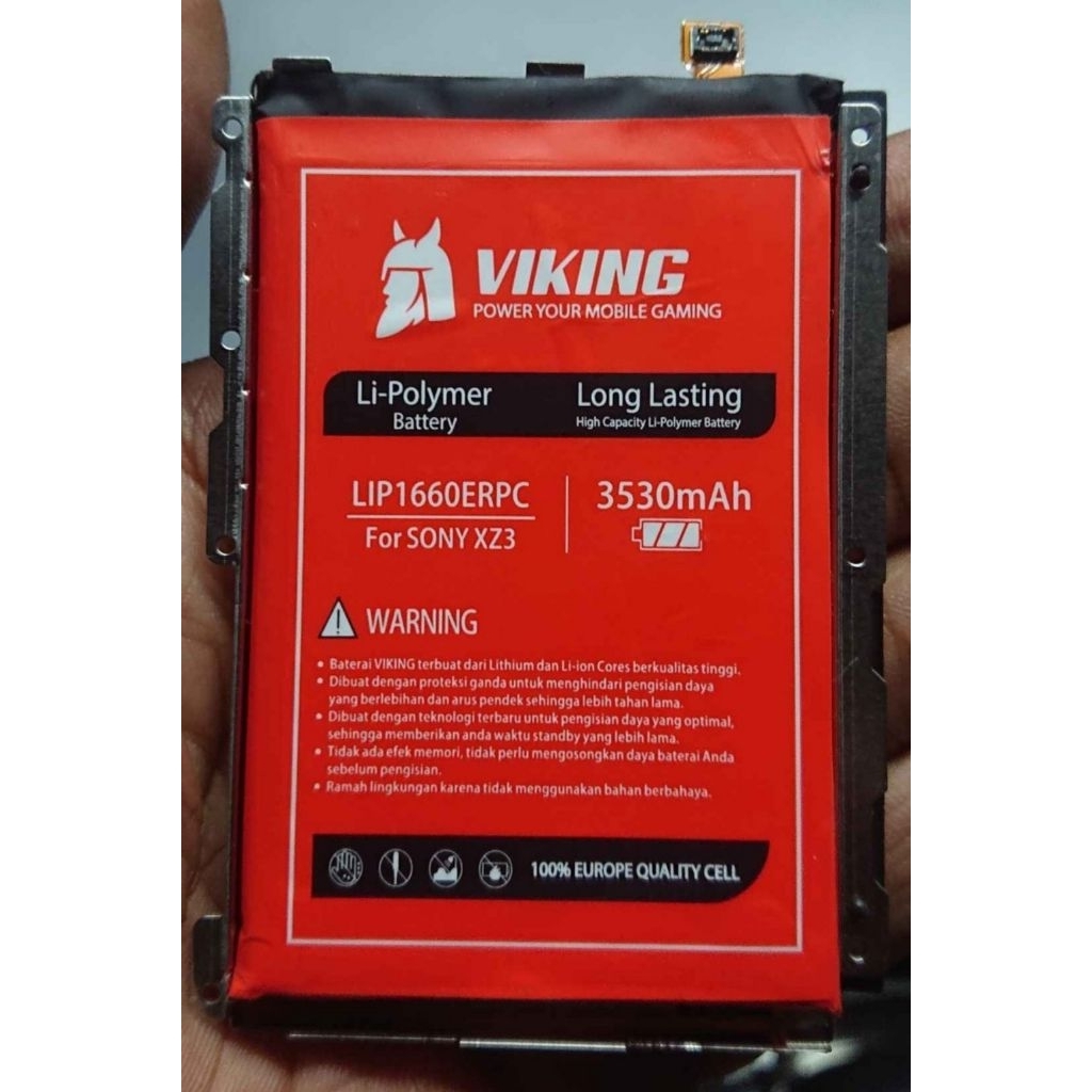 baterai sony xz3 viking like new